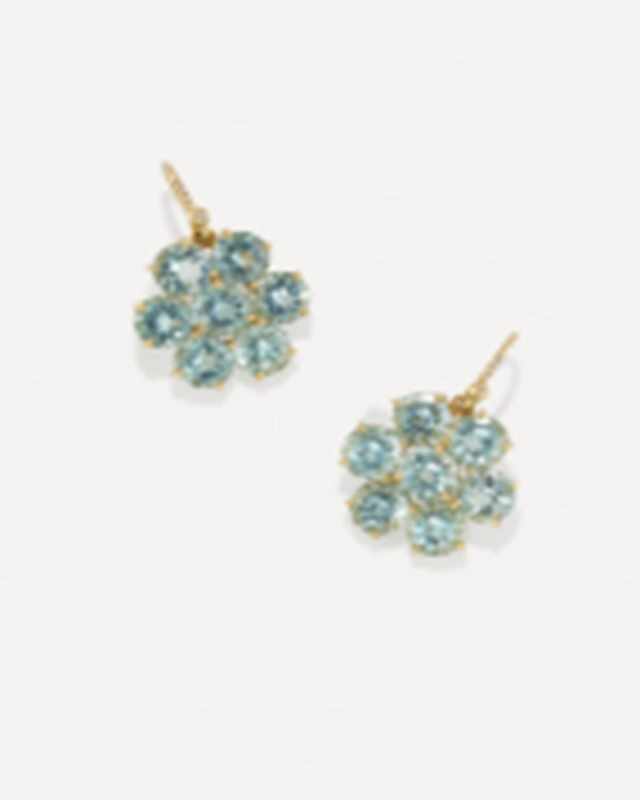 Classic Floret 18k YG Earrin